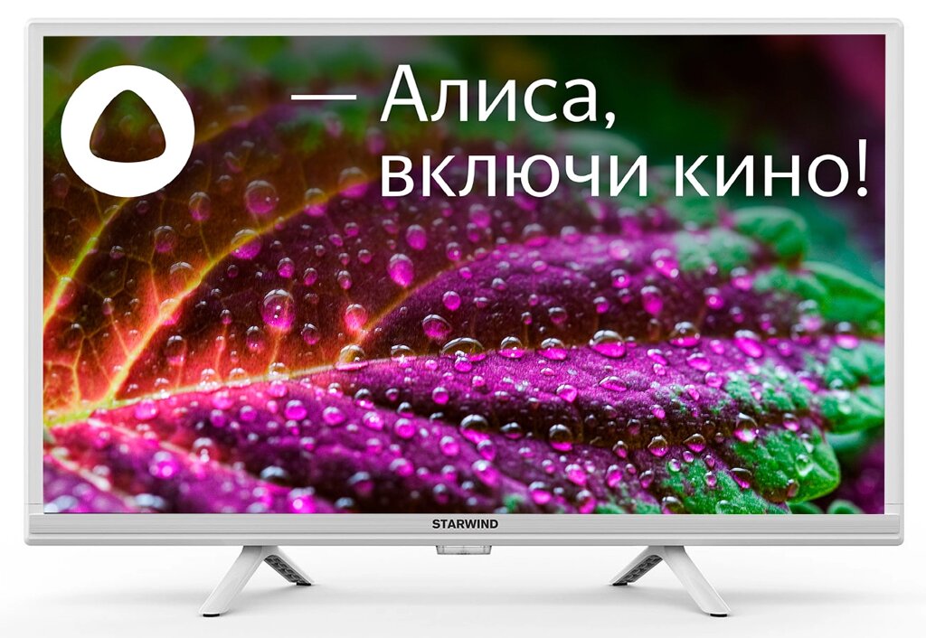 Телевизор Starwind SW-LED24SG312 HD Smart (Яндекс) белый от компании F-MART - фото 1