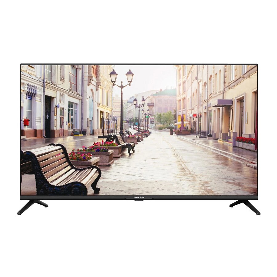 Телевизор Supra STV-LC40ST00100F черный/FULL HD/50Hz/DVB-T/DVB-T2/DVB-C/USB/WiFi/Smart TV (RUS) от компании F-MART - фото 1