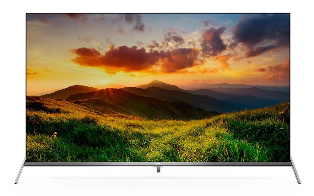 Телевизор TCL L55P8SUS Frameless стальной от компании F-MART - фото 1