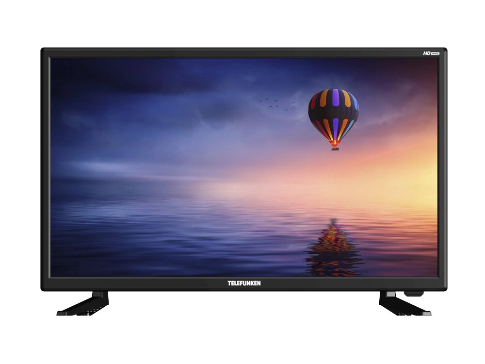 Телевизор Telefunken TF-LED24S19T2 черный, 24", HD Ready, черный от компании F-MART - фото 1