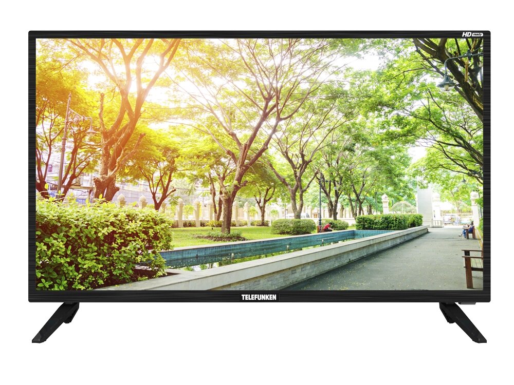 Телевизор Telefunken TF-LED32S75T2S 32", Smart, HD Ready, черный от компании F-MART - фото 1