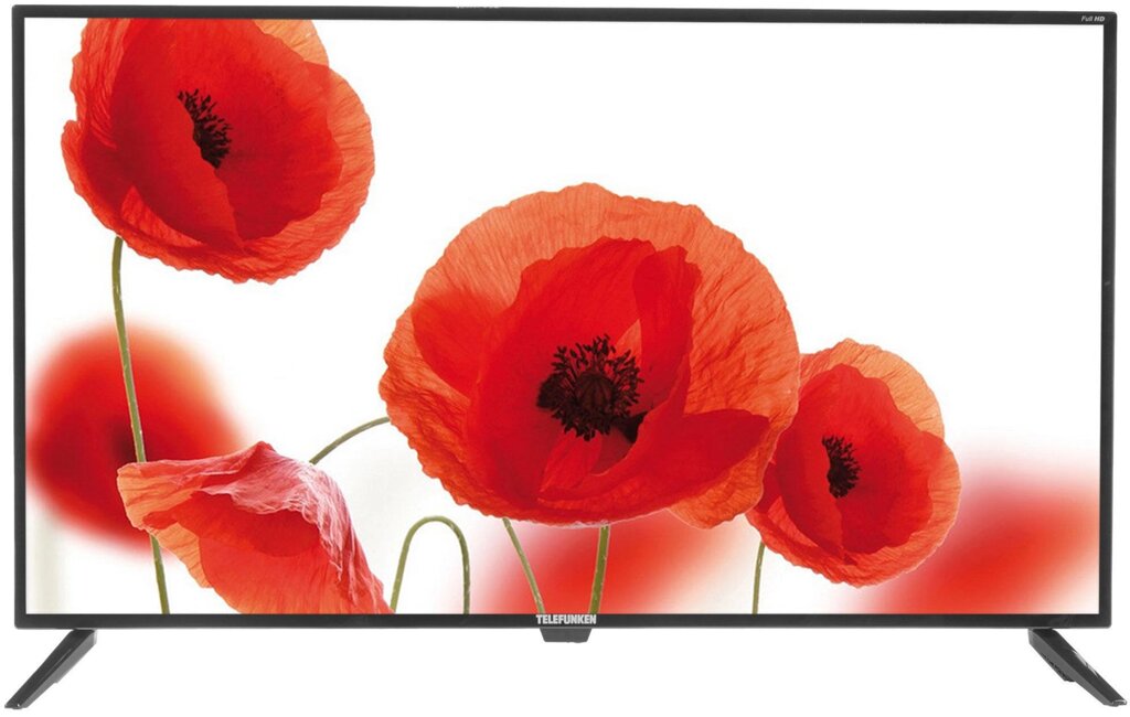 Телевизор Telefunken TF-LED42S12T2 42", Full HD, черный от компании F-MART - фото 1