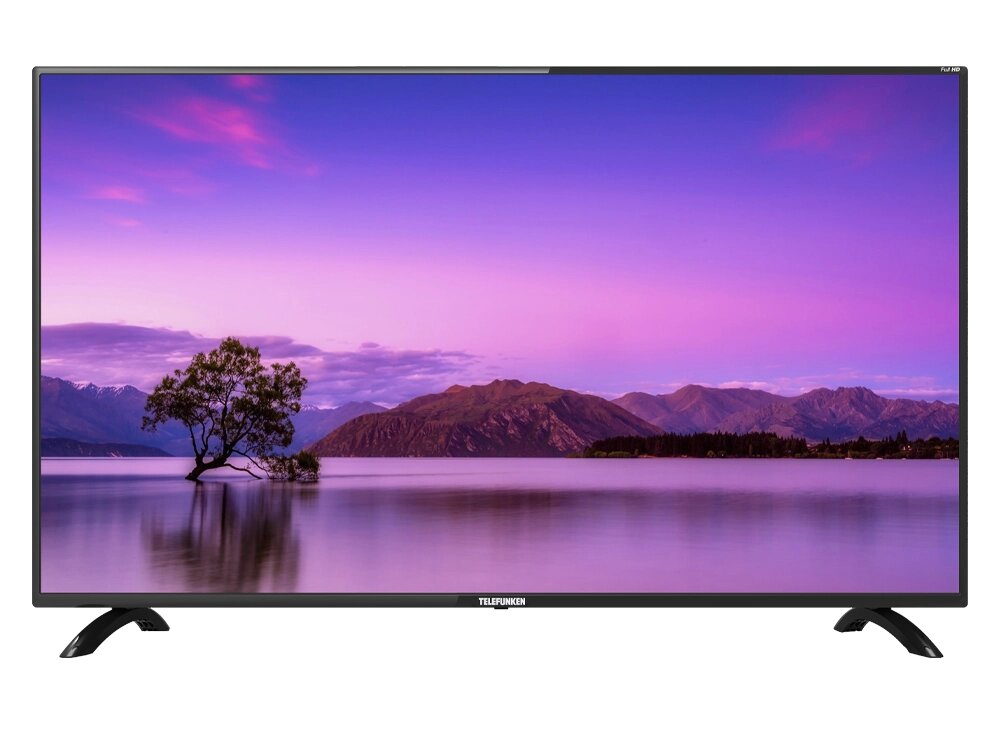 Телевизор Telefunken TF-LED43S08T2 43", Full HD, черный от компании F-MART - фото 1