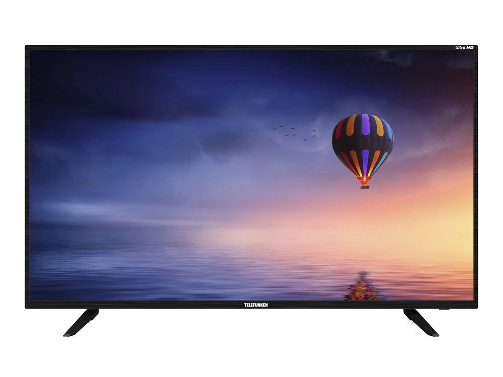 Телевизор Telefunken TF-LED43S08T2SU 43", Smart. 4K, черный от компании F-MART - фото 1