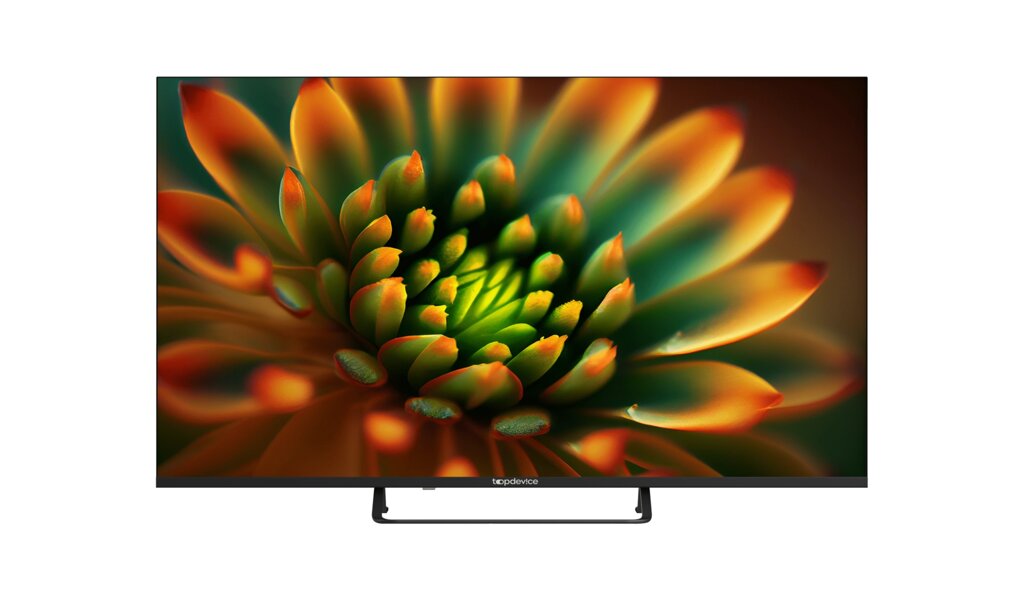 Телевизор Topdevice TDTV43BS05UBK черный 3840x2160, 4K UHD, 60 Гц, Wi-Fi, SMART TV, WildRed от компании F-MART - фото 1