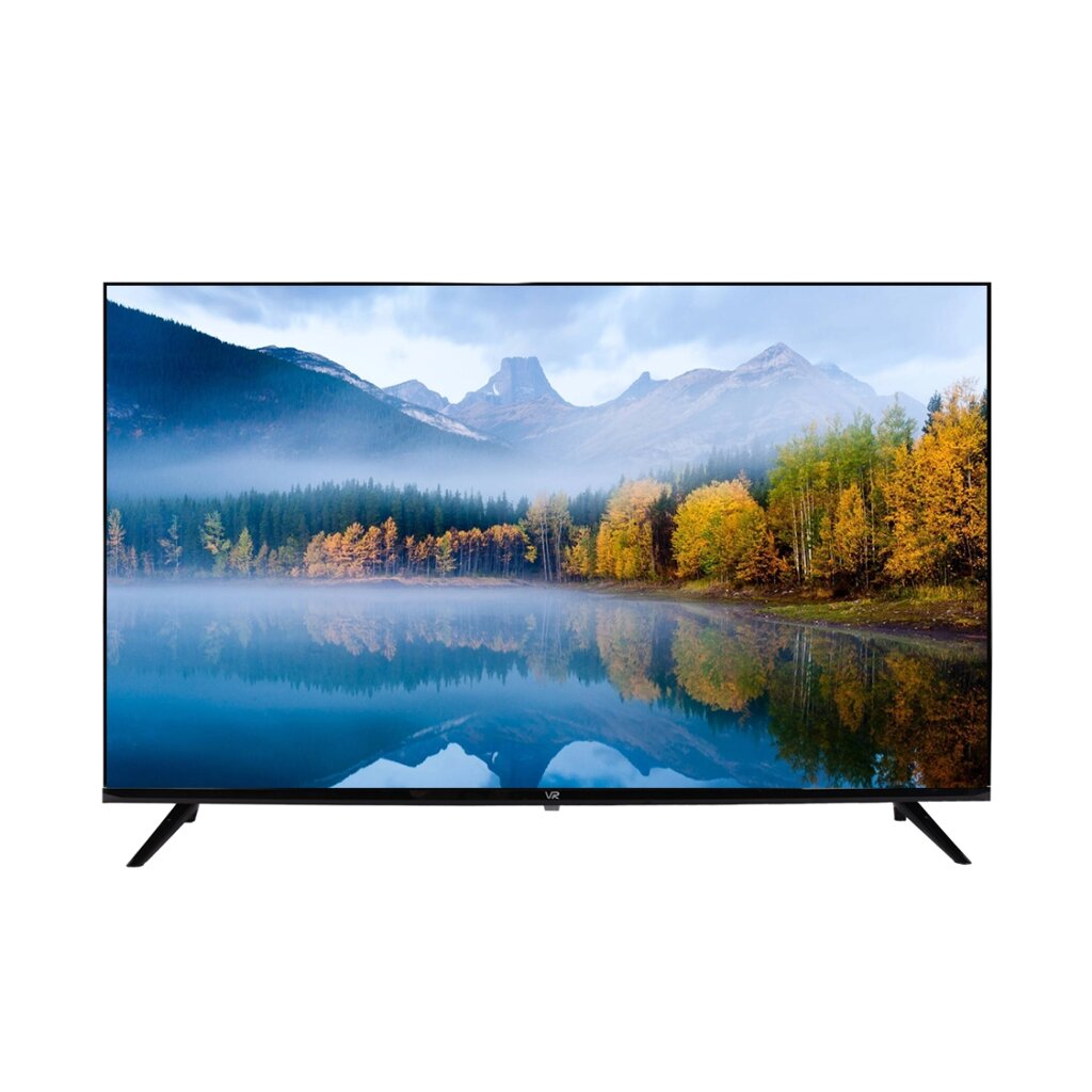 Телевизор VR 43VU05BS черный 3840x2160, 4K Ultra HD, 60 Гц, Wi-Fi, Smart TV, Android TV от компании F-MART - фото 1