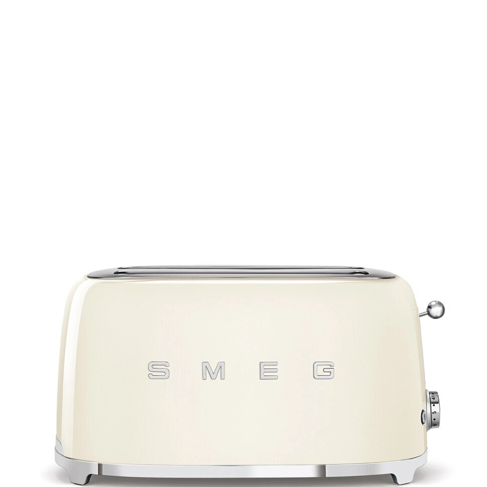 Тостер SMEG TSF02CREU на 4 ломтика, кремовый от компании F-MART - фото 1