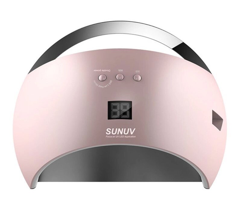 УФ LED лампа SUNUV SUN 6, 48W, розовый от компании F-MART - фото 1