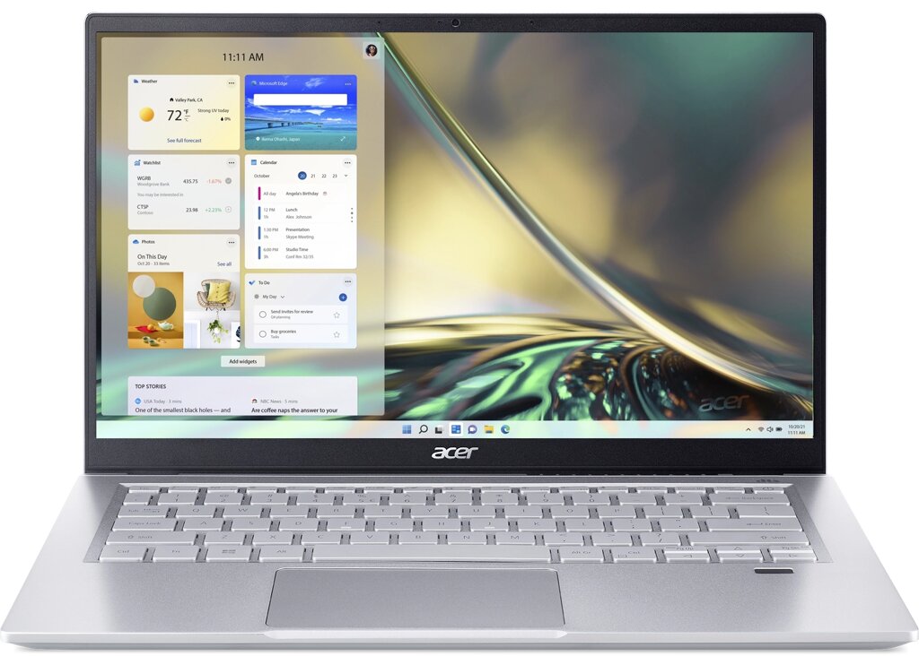 Ультрабук 14" ACER Swift 3 SF314-43-R3KD [NX. AB1ER. 00D] IPS FullHD/Ryzen 5-5500U/8/SSD512Gb/AMD Radeon/Win11 Home от компании F-MART - фото 1