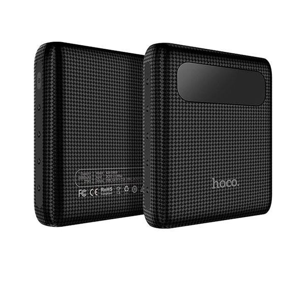 Универсальная мобильная батарея Hoco Power Bank B20-10000 Mige 2USB 10000mAh Black от компании F-MART - фото 1