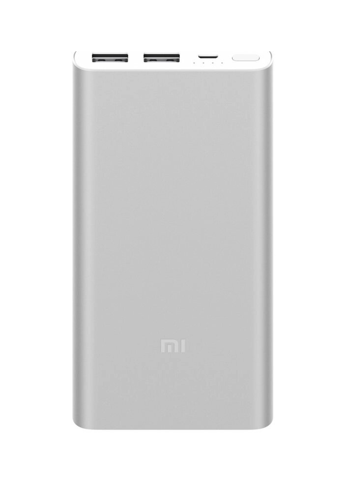 Универсальная мобильная батарея Xiaomi Mi Power Bank 2S 10000 mAh Silver (VXN4231GL) от компании F-MART - фото 1