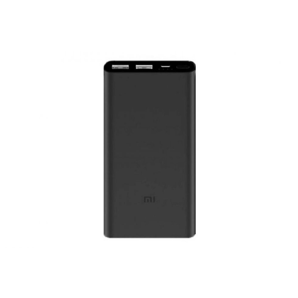 Универсальная мобильная батарея Xiaomi Mi Power Bank 2S 10000mAh Black (VXN4229CN) от компании F-MART - фото 1