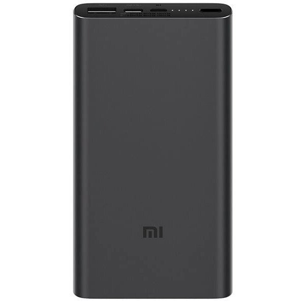 Универсальная мобильная батарея Xiaomi Mi Power Bank 3 10000mAh Black (PLM12ZM) от компании F-MART - фото 1