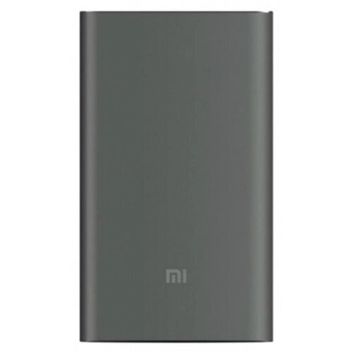 Универсальная мобильная батарея Xiaomi Mi Power Bank Pro 10000 mAh (PLM03ZM) Grey от компании F-MART - фото 1