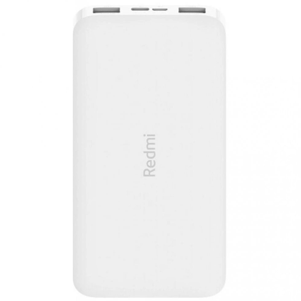 Универсальная мобильная батарея Xiaomi Redmi Power Bank 10000mAh White (VXN4266) от компании F-MART - фото 1