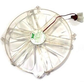 Вентилятор DeTech 22cm Blue Fan от компании F-MART - фото 1
