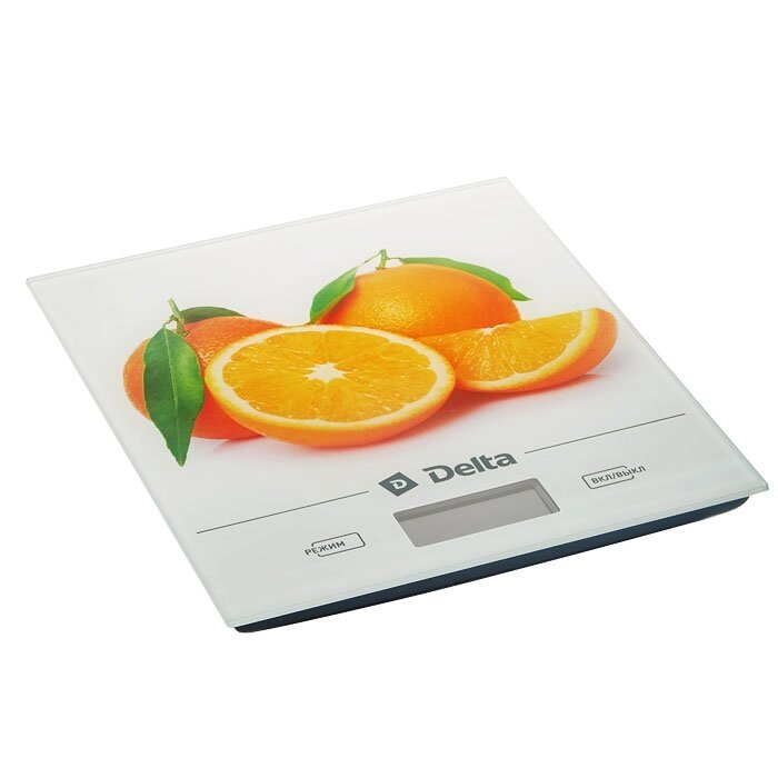 Весы кухонные DELTA КСЕ-28 "Апельсин" от компании F-MART - фото 1