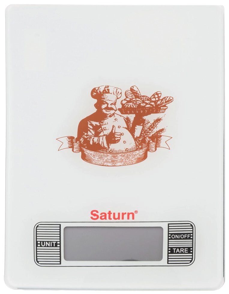 Весы кухонные Saturn ST-KS7235 brown от компании F-MART - фото 1