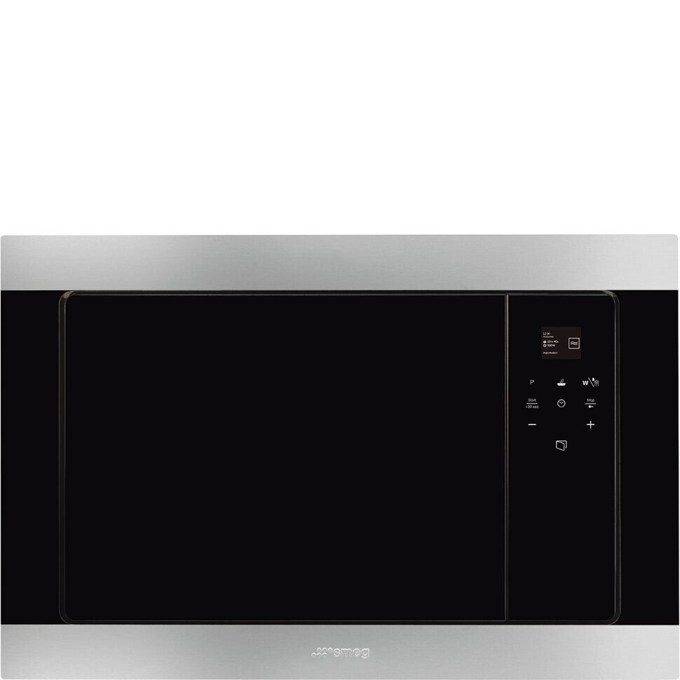 Встраиваемая микроволновая печь SMEG FMI320X2 от компании F-MART - фото 1