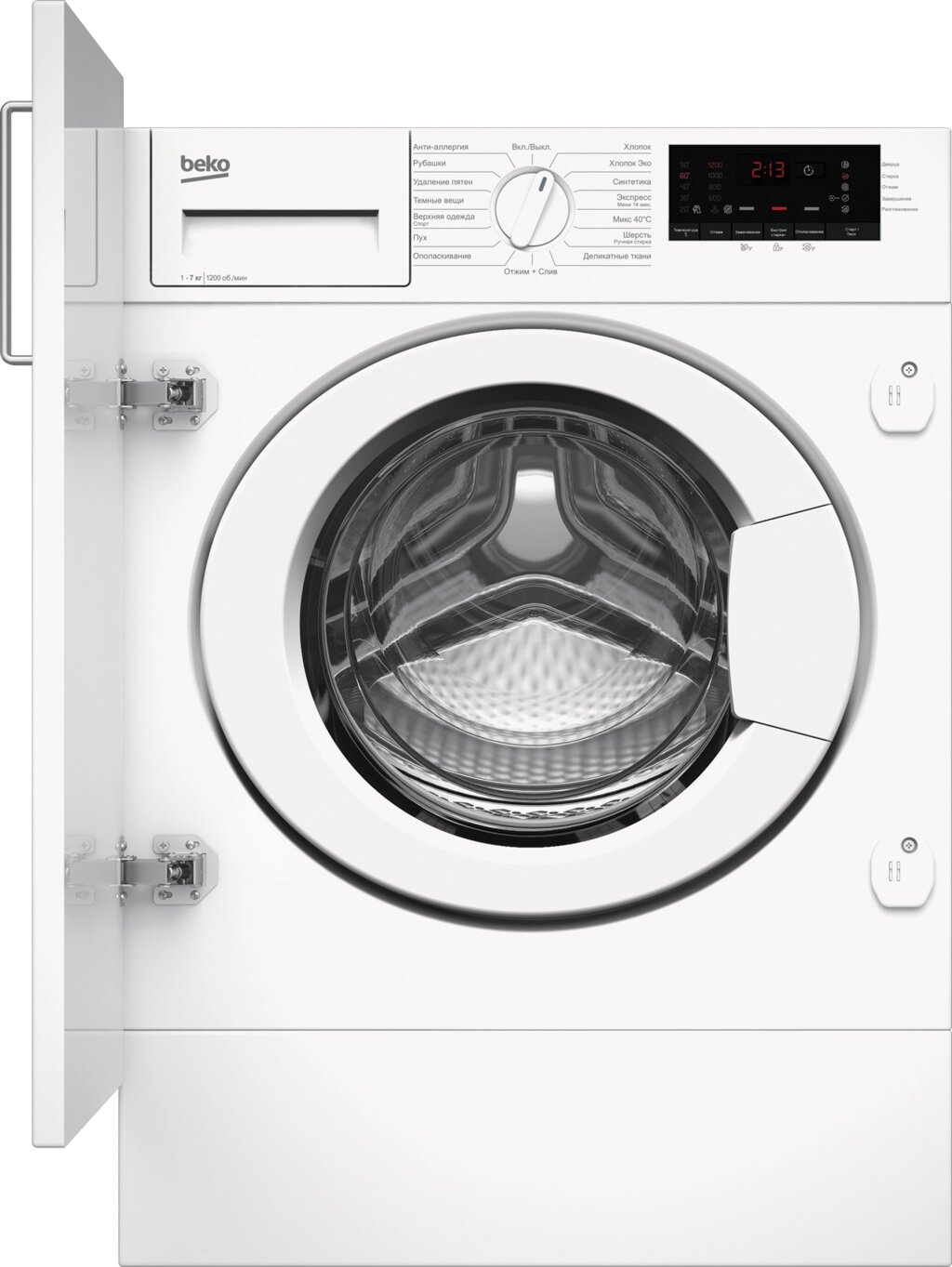 Встраиваемая стиральная машина BEKO WITC7613XW от компании F-MART - фото 1