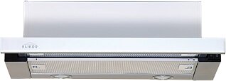 Вытяжка встраиваемо-выдвижная ELIKOR ИНТЕГРА GLASS 45Н-400-В2Д нерж. сталь/стекло белое от компании F-MART - фото 1
