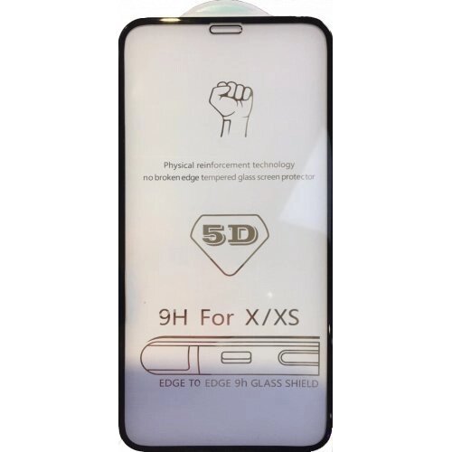 Защитное стекло DM 5D для Xiaomi Redmi Note 7 Black (no package) от компании F-MART - фото 1