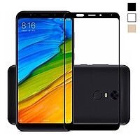 Защитное стекло тех пак Perfeo Xiaomi Redmi 5 черный 0.33мм 2.5D Full Screen Asahi TG_A4178 от компании F-MART - фото 1