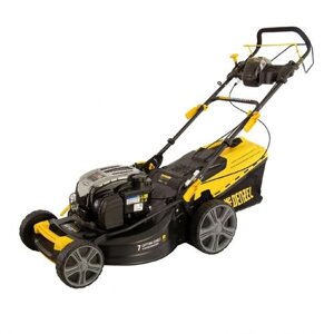 Бензиновая газонокосилка GLD-520SP-BS, 163 см3, Briggs Stratton, ширина 52 см, привод, 60 л Denzel