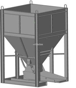 Бункер разгрузочный 1,8 куба ВИ-9-9Б