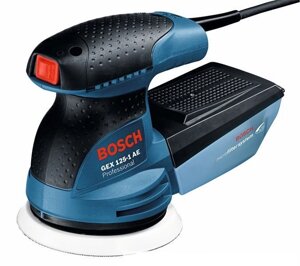 Эксцентриковая шлифовальная машина «BOSCH» GEX 125-1AE