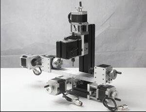 Фрезерный настольный станок с ЧПУ формата мини MMM-CNC4 "TRIOD"