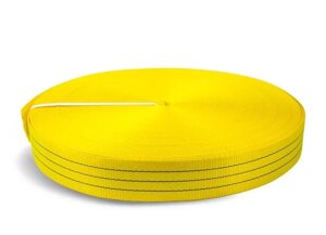 Лента текстильная TOR 7:1 90 мм 13500кг (желтый)
