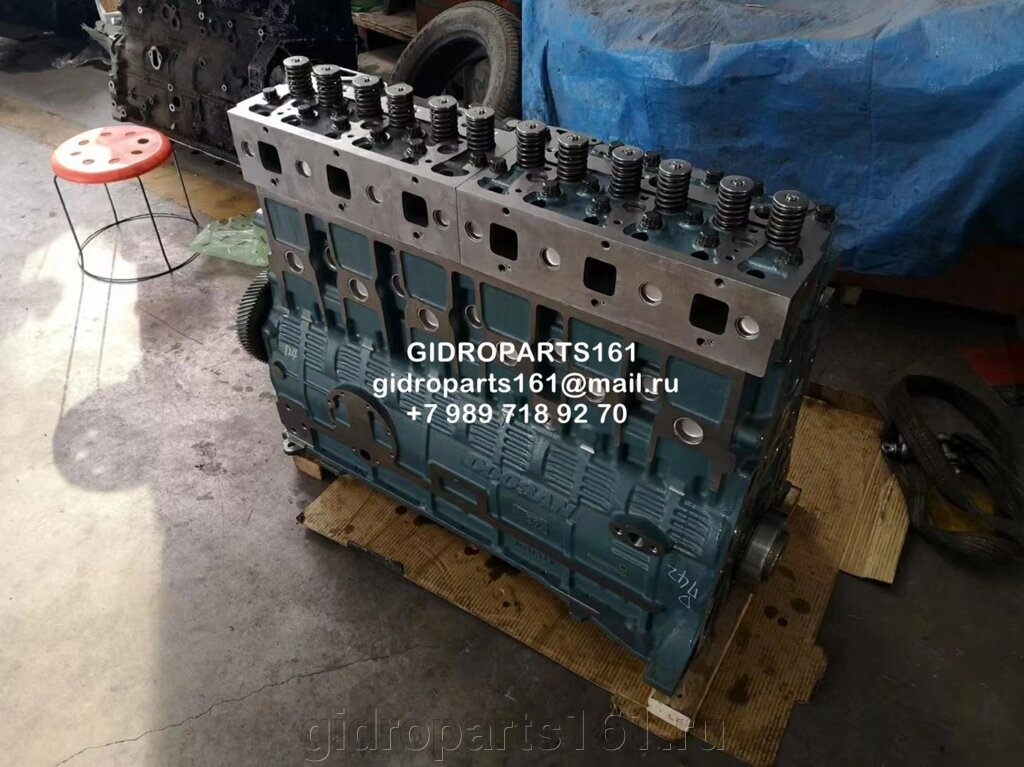 Блок двигателя в сборе DOOSAN DE12T от компании Гидравлические запчасти 161 - фото 1