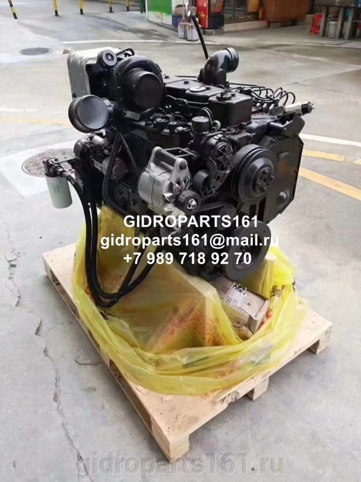 Двигатель Komatsu 6D102 от компании Гидравлические запчасти 161 - фото 1