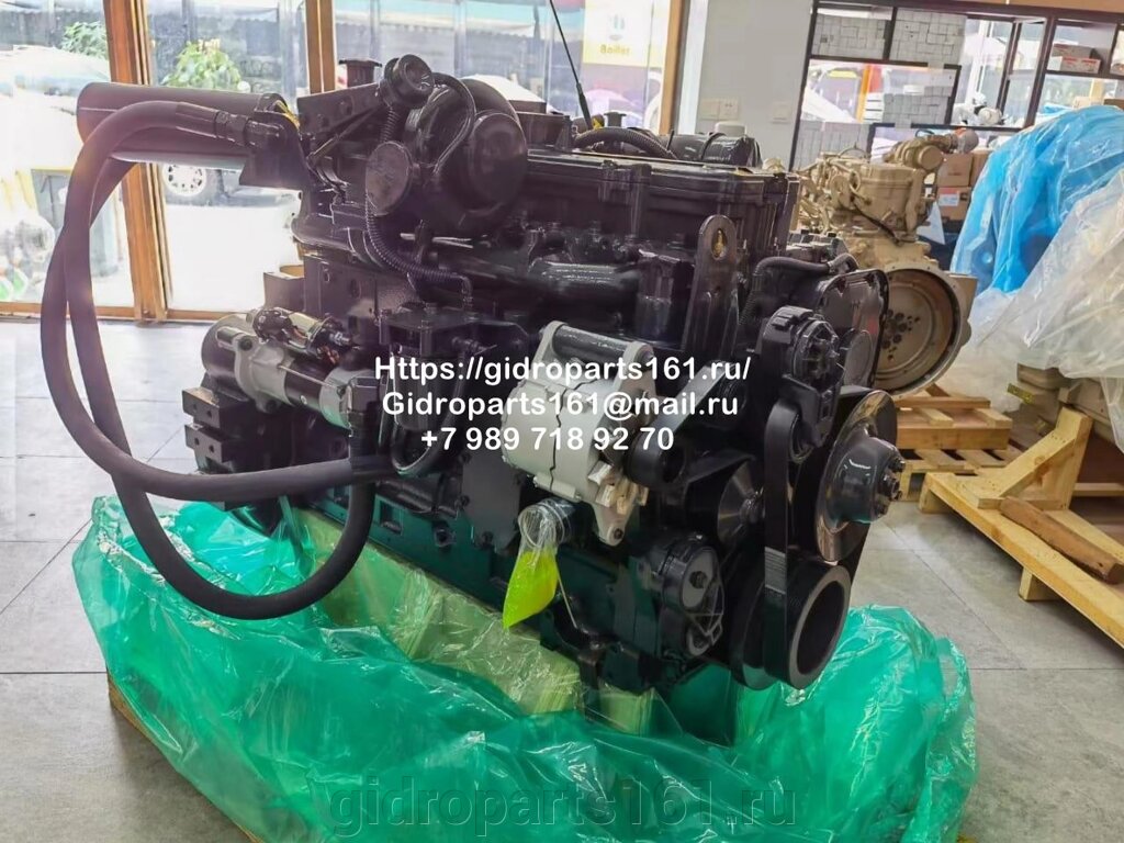 Двигатель KOMATSU 6D114 от компании Гидравлические запчасти 161 - фото 1