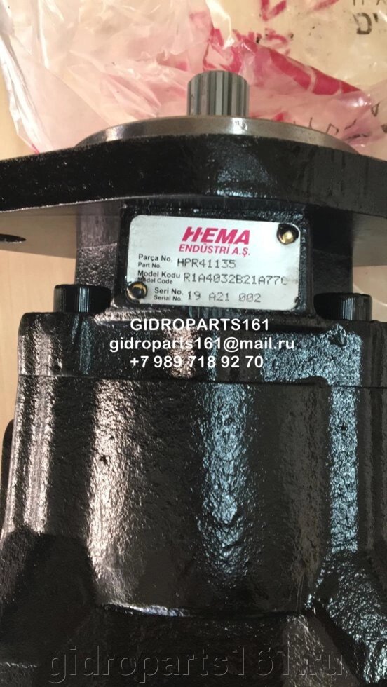 Гидравлический насос HEMA HPR 41135 (Италия) от компании Гидравлические запчасти 161 - фото 1