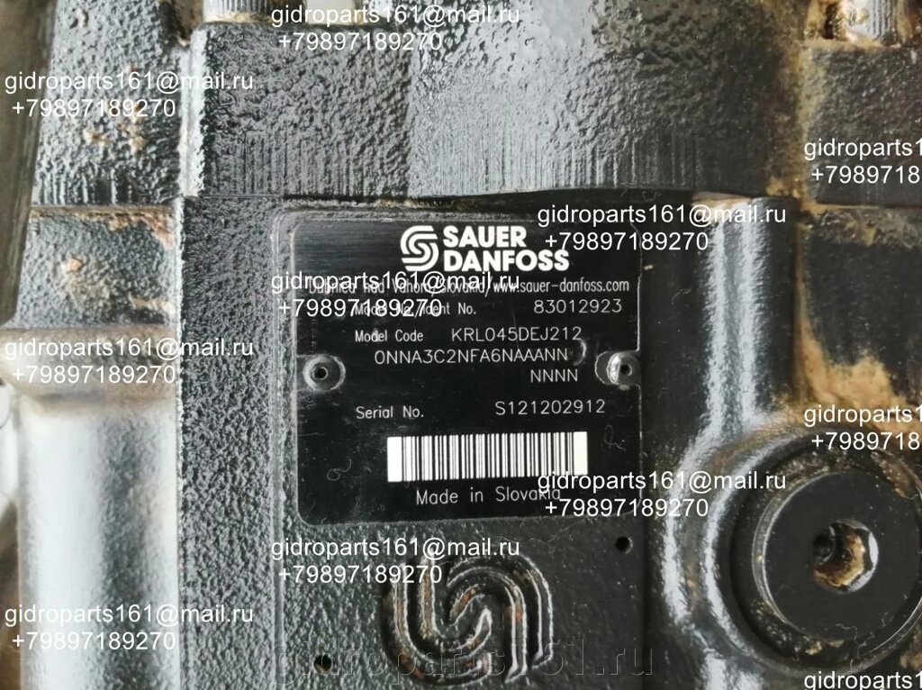 Гидравлический насос SAUER DANFOSS KRL045DEJ212 от компании Гидравлические запчасти 161 - фото 1