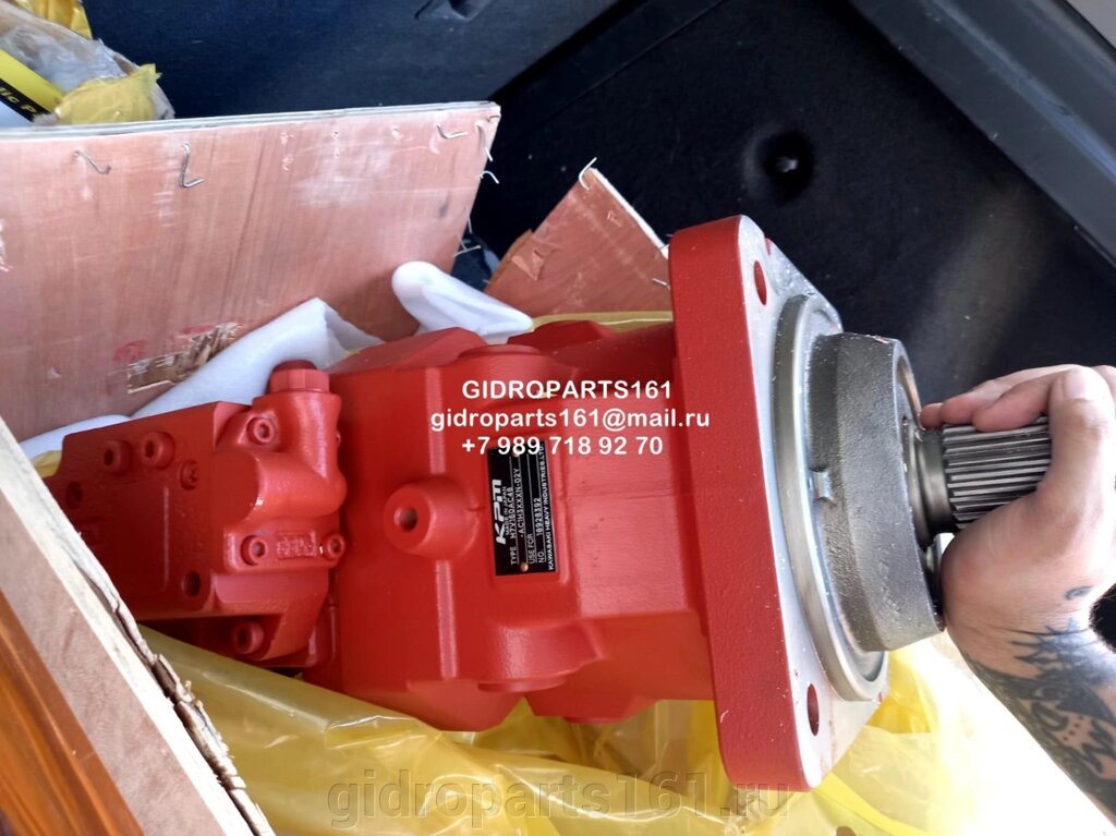 Гидромотор KAWASAKI M7V160AC48  -AC1H3XXXN-02X (Китай) от компании Гидравлические запчасти 161 - фото 1