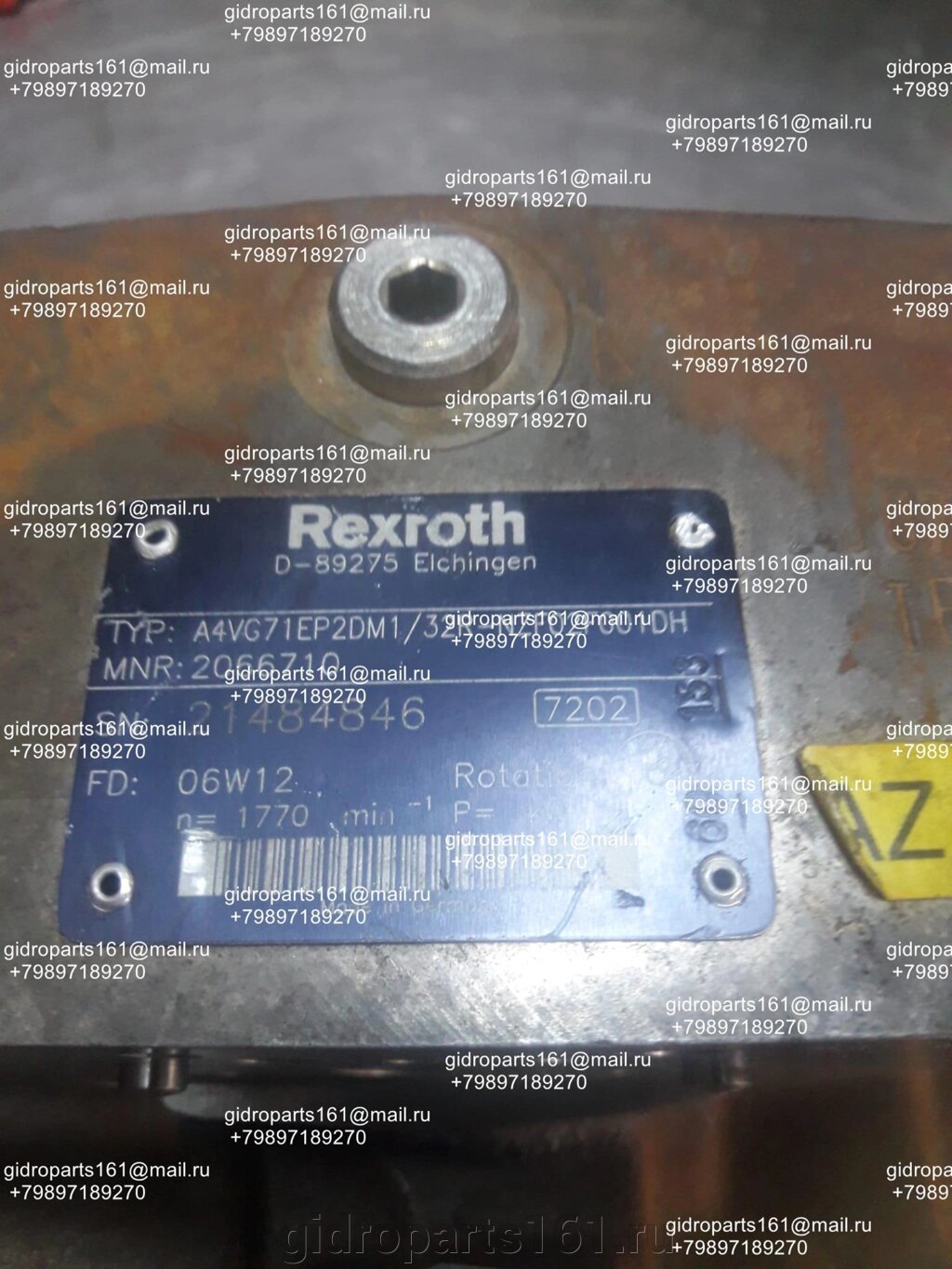 Гидронасос Rexroth A4VG71EP2DM1/32R-NZF02F001DH от компании Гидравлические запчасти 161 - фото 1