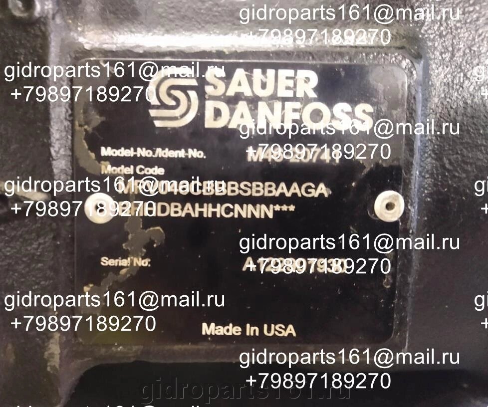 Гидронасос Sauer Danfoss MPV046CBBBSBBAAGABHHDBAHHCNNN*** от компании Гидравлические запчасти 161 - фото 1