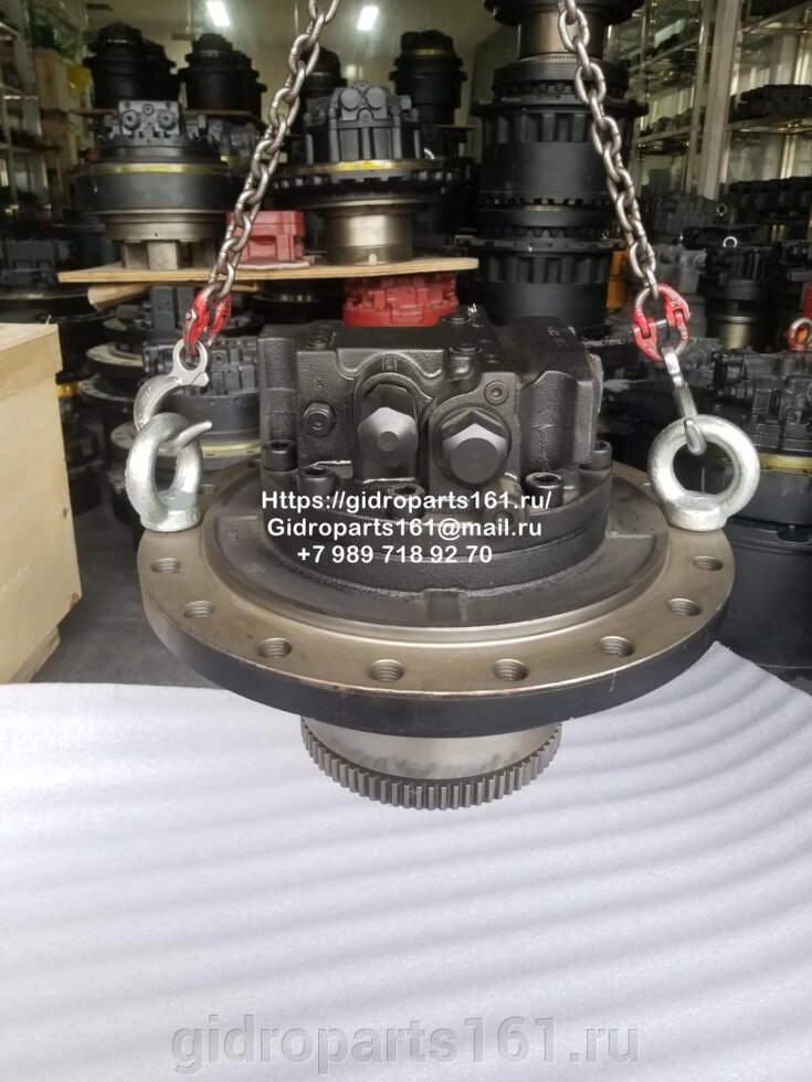 Мотор редуктор хода NABTESCO M4V290/170D (M4V290D-CM85VA) от компании Гидравлические запчасти 161 - фото 1