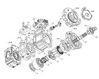 Гидроузлы и запчасти экскаватора колесного HYUNDAI R140W-7A