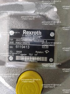 Гидромотор REXROTH A6VE107HZ3/63W-VZL22200B-S