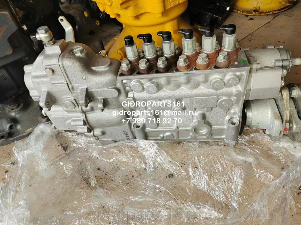 Топливный насос (ТНВД) двигателя KOMATSU 6D107 от компании Гидравлические запчасти 161 - фото 1