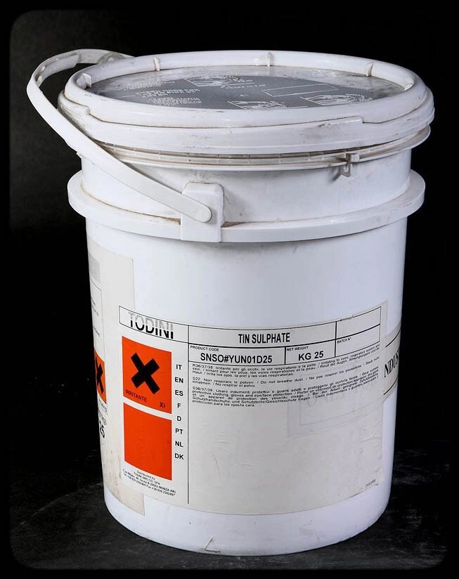 Олово(II)сульфат импорт(олово сернокислое) от компании ООО "Химкомплект" - фото 1