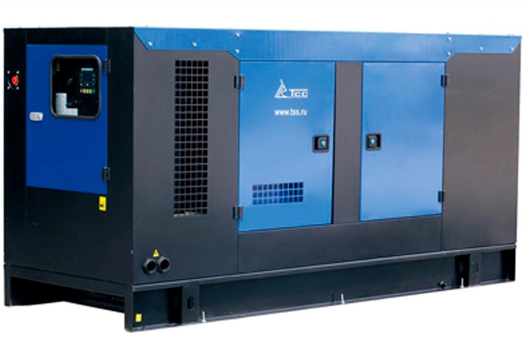 Дизельный генератор ТСС АД-200С-Т400 в шумозащитном кожухе от компании АльПром - фото 1