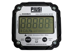 Электронный расходомер Piusi K600 B/3 diesel 1 quot; BSP