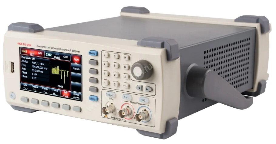 Генератор сигналов специальной формы RGK FG-1202 от компании АльПром - фото 1