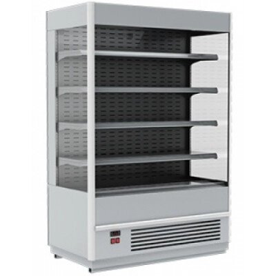 Горка холодильная Полюс FC20-07 VM 1,3-2 (Carboma Cube 1930/710 ВХСп-1,3) RAL 9006, 9003 от компании АльПром - фото 1