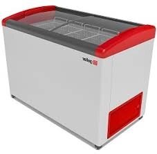Ларь морозильный Frostor GELLAR FG 500 E красный от компании АльПром - фото 1